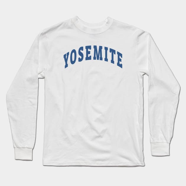 Yosemite Capital Long Sleeve T-Shirt by lukassfr